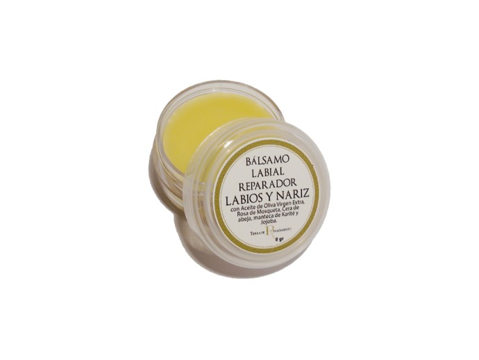 Bálsamo Labial Reparador Labios y Nariz con Aceite de Oliva Virgen Extra