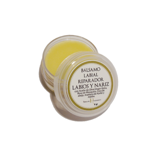Bálsamo Labial Reparador Labios y Nariz con Aceite de Oliva Virgen Extra