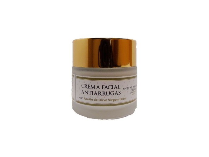 Crema Facial Antiarrugas con Aceite de Oliva Virgen Extra