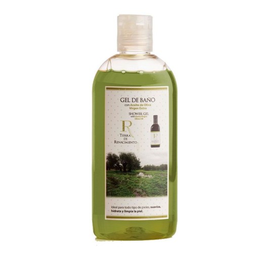Gel de aceite de oliva virgen extra