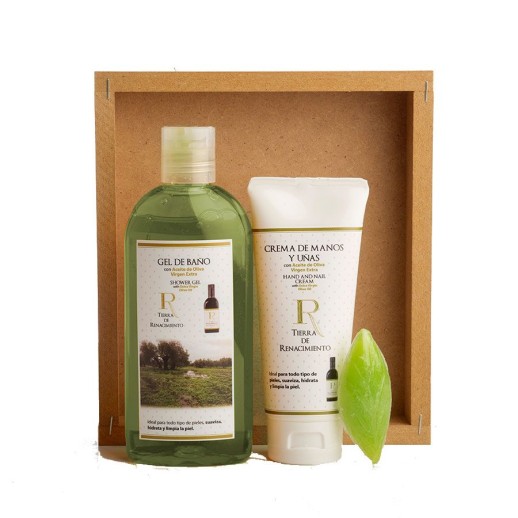 Lote pequeño cosmética aceite de oliva